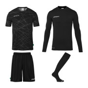 Kit maglia, pantaloncini e calzettoni da portiere Uhlsport Prediction